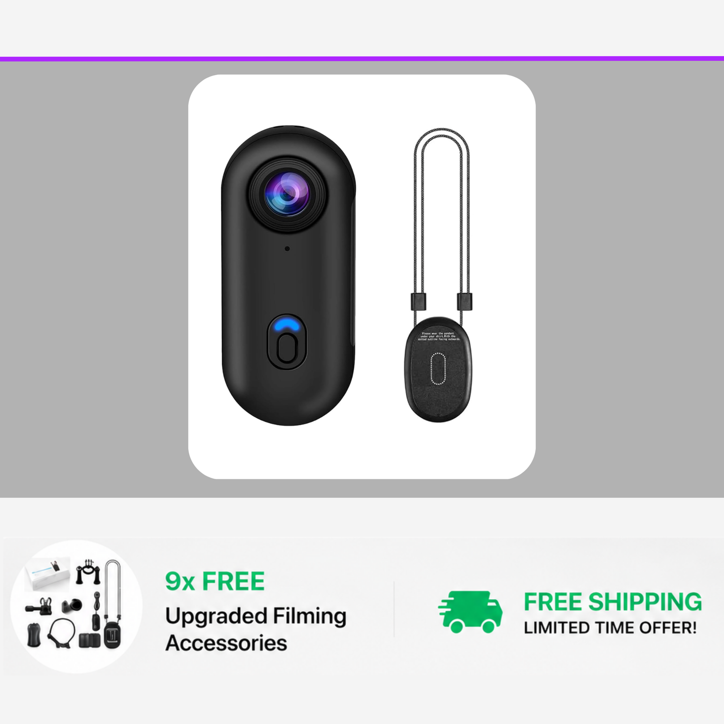 Mini Magnetic Video Camera